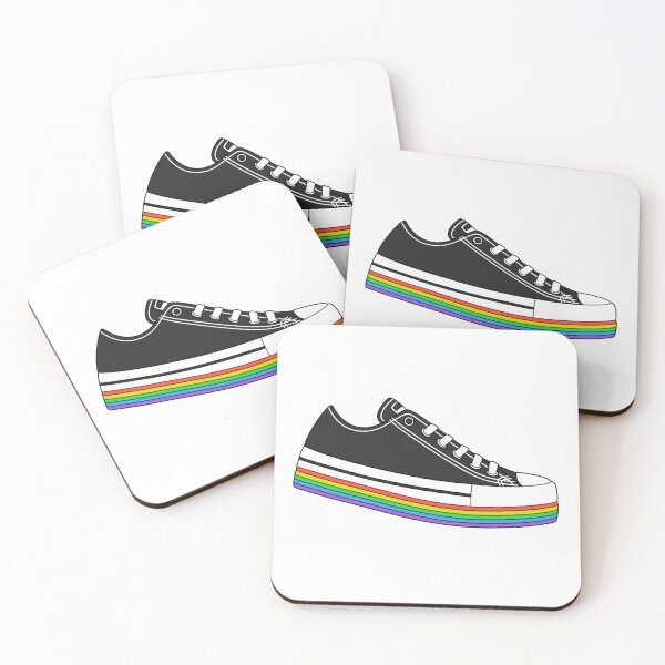 Item preview, Black Rainbow Platform shoe designed and sold by MadeByBeata.