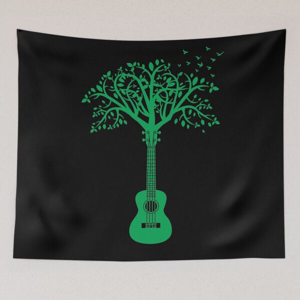 Item preview, Ukulele Tree Green designed and sold by nightsworthy.