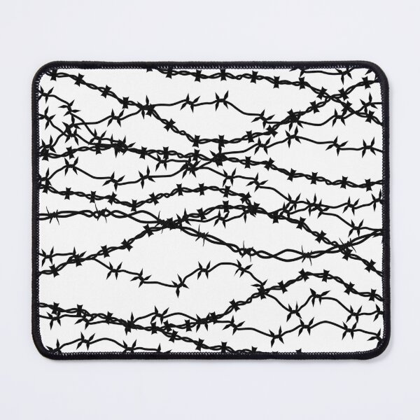 Item preview, Barb Wire Mess - White designed and sold by abusygirl.