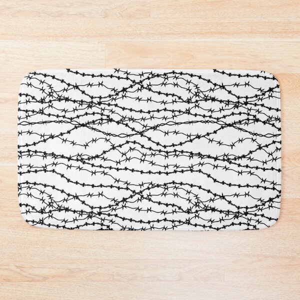 Item preview, Barb Wire Mess - White designed and sold by abusygirl.