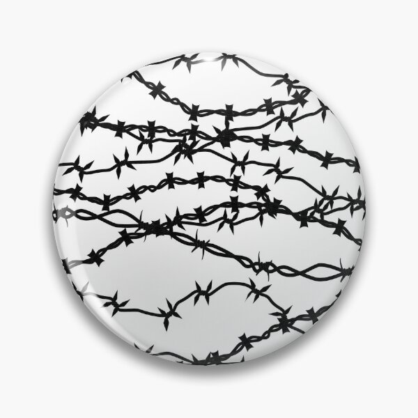 Item preview, Barb Wire Mess - White designed and sold by abusygirl.