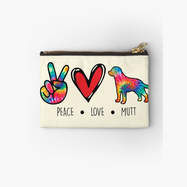 Item preview, Mutt Dog Tie  Dye Peace Love Dog Mom  designed and sold by rafaeltto.