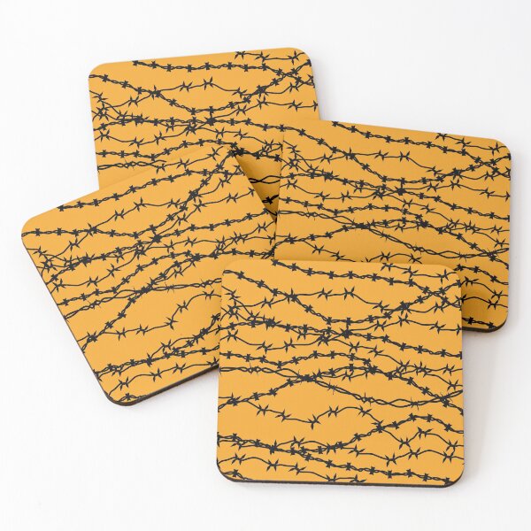 Item preview, Barb Wire Mess - Orange designed and sold by abusygirl.