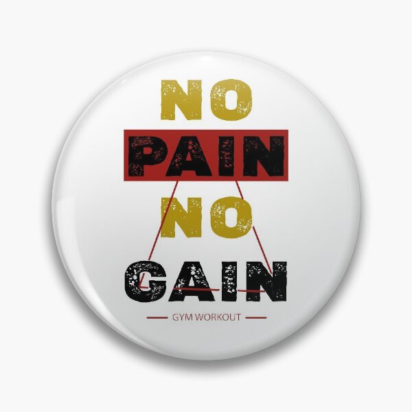 Item preview, No Pain No Gain-Gym Workout designed and sold by MangaSports.