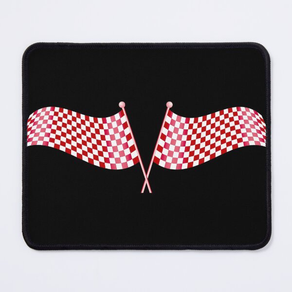 Item preview, red checkered racing cool - white red flag designed and sold by Long Exposure.