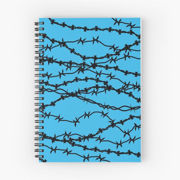 Aperçu de l'œuvre Barbelé Mess - Bleu créée et vendue par abusygirl.