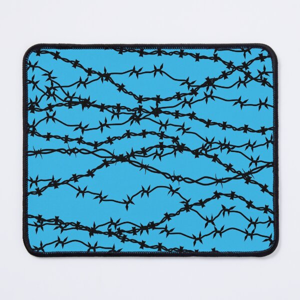 Item preview, Barb Wire Mess - Blue designed and sold by abusygirl.