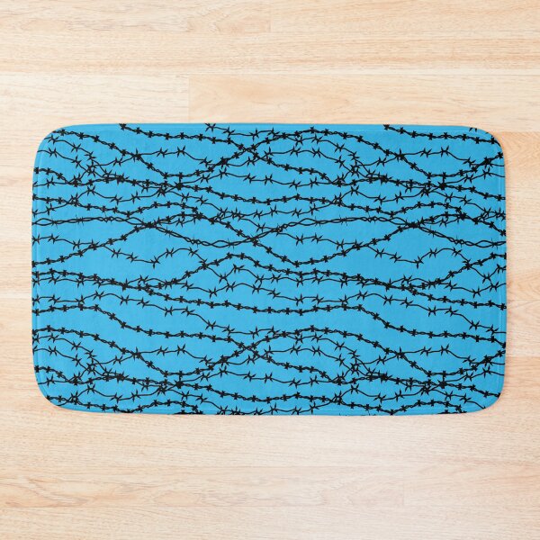 Item preview, Barb Wire Mess - Blue designed and sold by abusygirl.