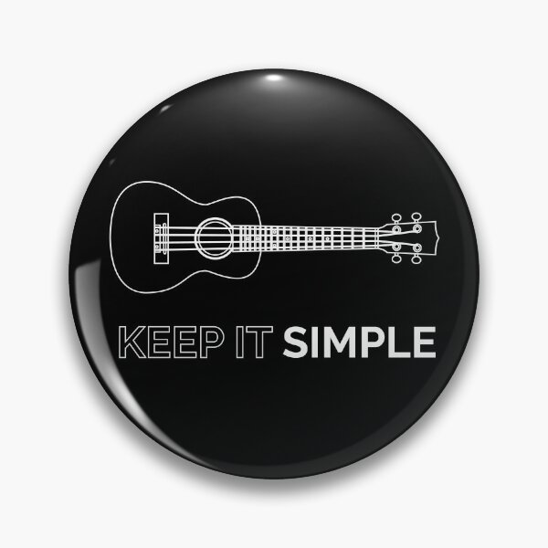 Item preview, Keep It Simple Ukulele Outline designed and sold by nightsworthy.