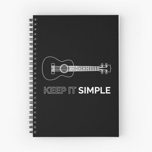Item preview, Keep It Simple Ukulele Outline designed and sold by nightsworthy.