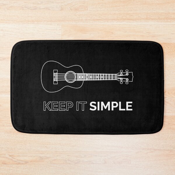 Item preview, Keep It Simple Ukulele Outline designed and sold by nightsworthy.
