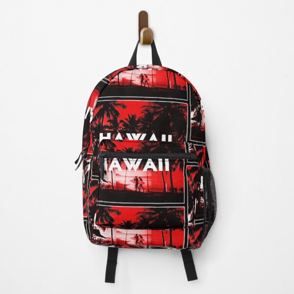 Item preview, Hawaii red sunset and surfers walking designed and sold by Jacinta hunt.