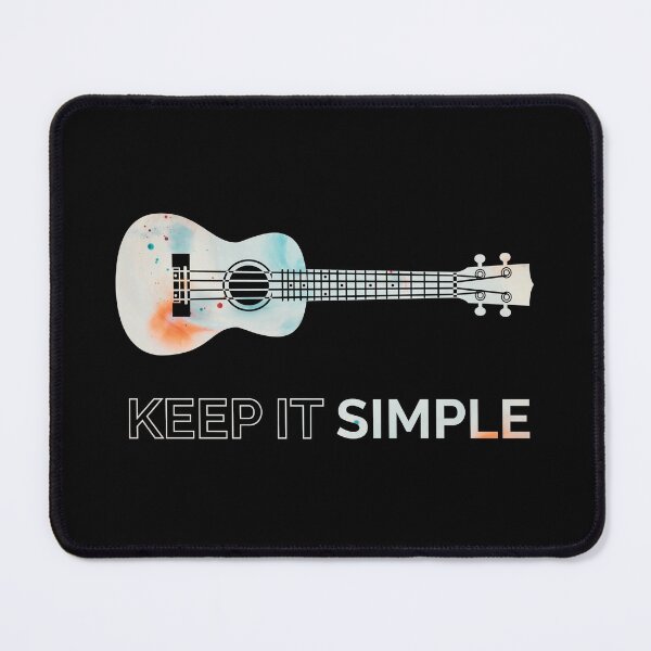 Item preview, Keep It Simple Ukulele Texture designed and sold by nightsworthy.