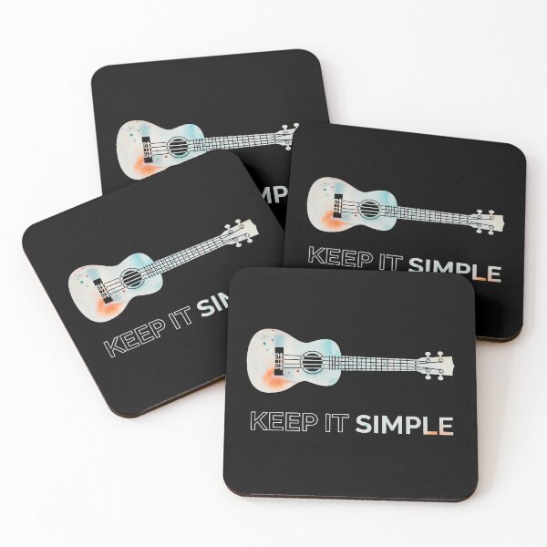 Item preview, Keep It Simple Ukulele Texture designed and sold by nightsworthy.