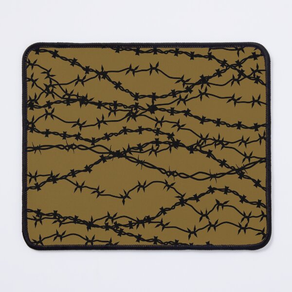 Item preview, Barb Wire Mess - Brown designed and sold by abusygirl.