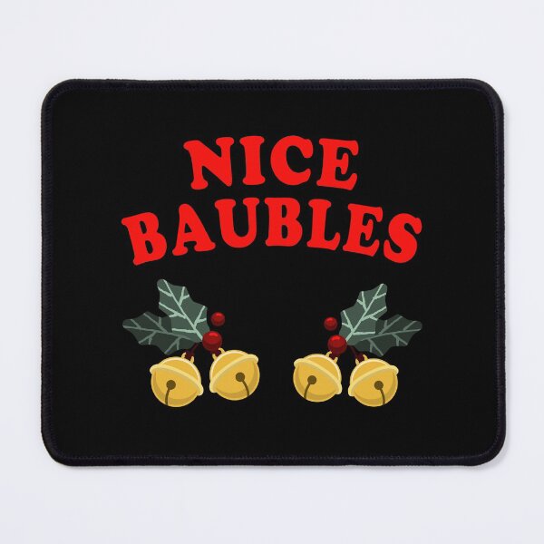 Item preview, Rude Funny Christmas , Nice Baubles snowflake, tits the season, Naughty Nice Nobhead , Check List , Christmas Party, Karma, designed and sold by joygift369.