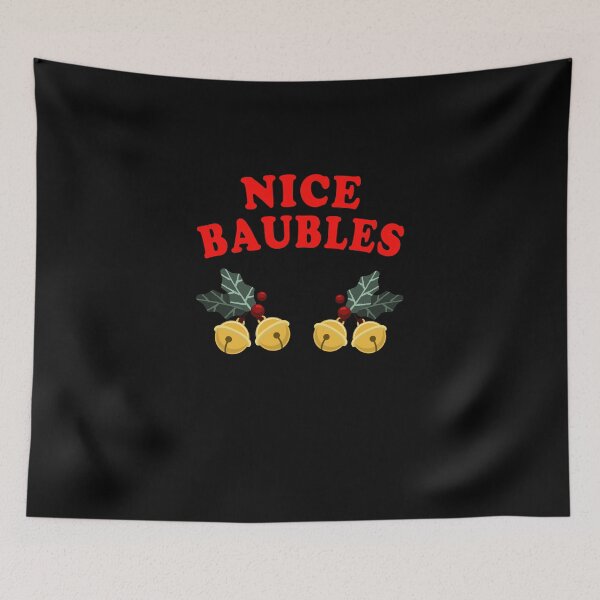 Item preview, Rude Funny Christmas , Nice Baubles snowflake, tits the season, Naughty Nice Nobhead ,  Check List , Christmas Party,  Karma, designed and sold by joygift369.