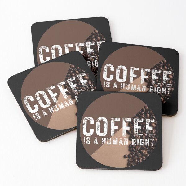 Item preview,  coffee is a human right  designed and sold by Anoirshop ⭐⭐⭐⭐⭐.
