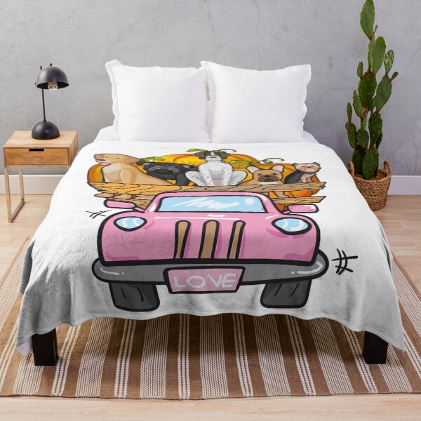 Item preview, Dogs On The Pink Car designed and sold by elliot1140.