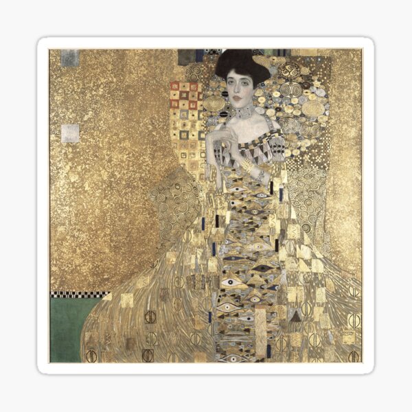 Aperçu de l'œuvre Portrait d'Adèle Bloch-Bauer I par Gustav Klimt créée et vendue par ZeusPrints.