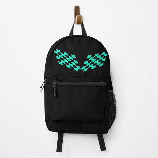Item preview, Green teal racing checkered flag - cool white teal green flag designed and sold by Long Exposure.