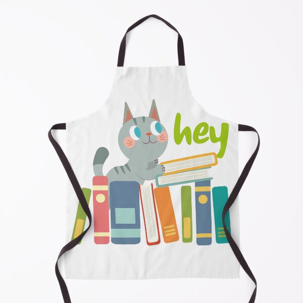 Item preview, cat says hey designed and sold by qofebean.