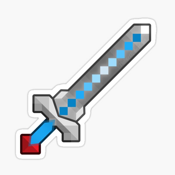 Terraria Beam Sword Design Sticker