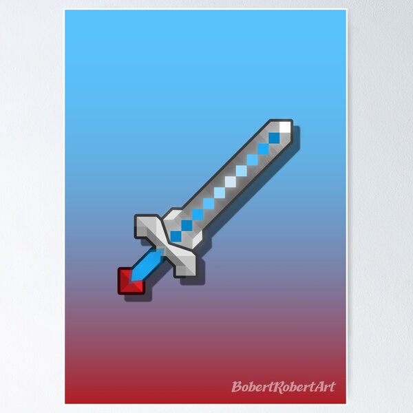 Terraria Muramasa Sword Design Poster for Sale by BobertRobertArt