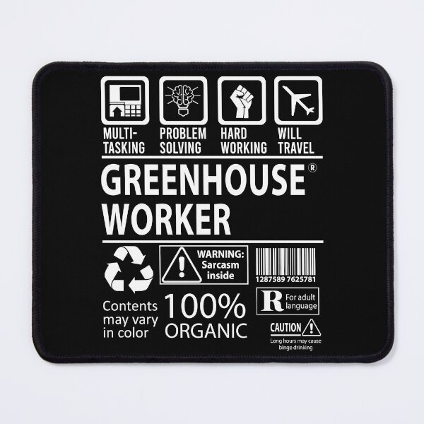 Item preview, Greenhouse Worker T Shirt - MultiTasking Certified Job Gift Item Tee designed and sold by oslandefren.