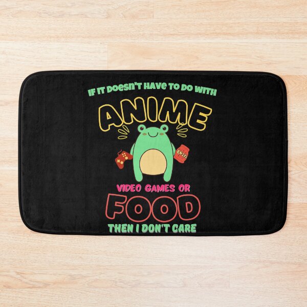 Item preview, If It doesn't have to do with anime video games or food then I don't care - Funny gift idea for a gamer who loves anime or for a foodie who loves anime and video games designed and sold by Diferenty Shop  ⭐⭐⭐⭐⭐.