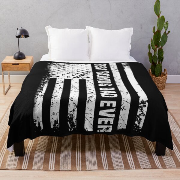 Artikelvorschau, Mens Best Bonus Dad Ever American Flag Father Day Gift entworfen und verkauft von Joni23414.