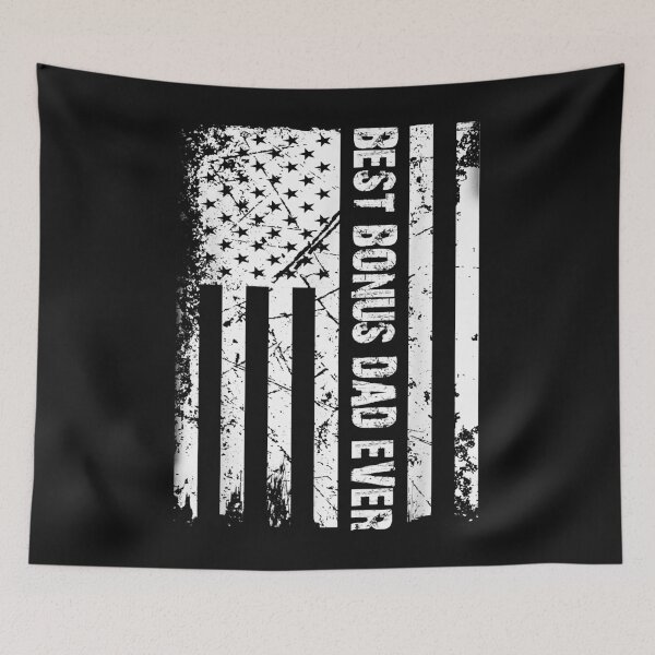 Item preview, Mens Best Bonus Dad Ever American Flag Father Day Gift designed and sold by Joni23414.