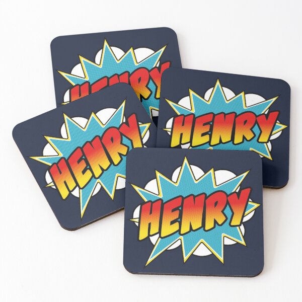 Item preview, Boys Henry Name Comic Book Superhero designed and sold by Rixta82.