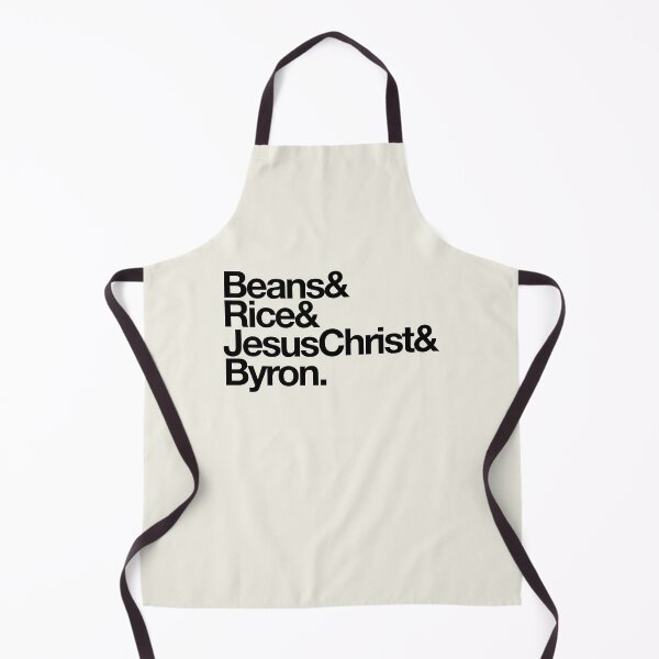 Item preview, Beans Rice Jesus Christ and Byron designed and sold by thebcarts.
