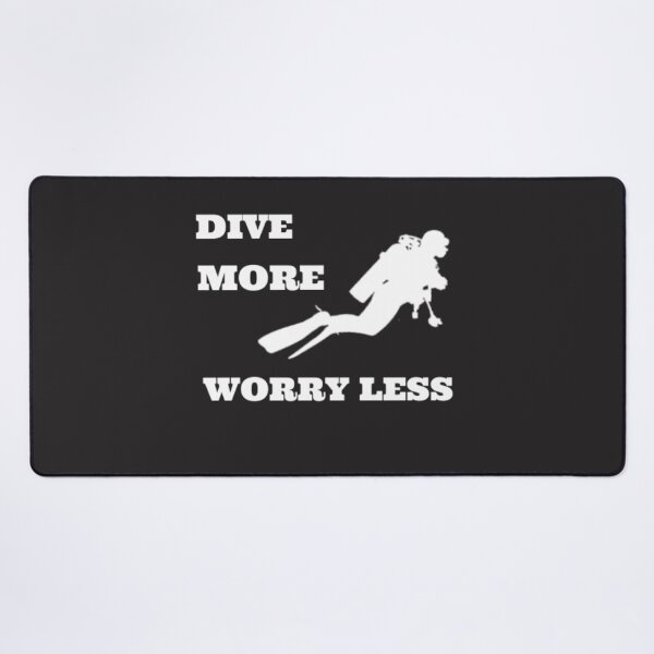 Item preview, Scuba Diving, Dive More, Worry Less designed and sold by Thomas Pinnell.