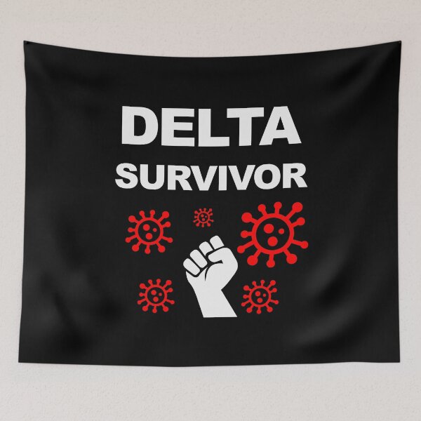 Item preview, Delta Survivor, Virus Immunity, Immune System, Delta Immunity, Survived Delta Virus Variant 2021, Vaccination Complete, Fully Vaccinated, Vaccine Saves Lives, dark designed and sold by Max-Wear.