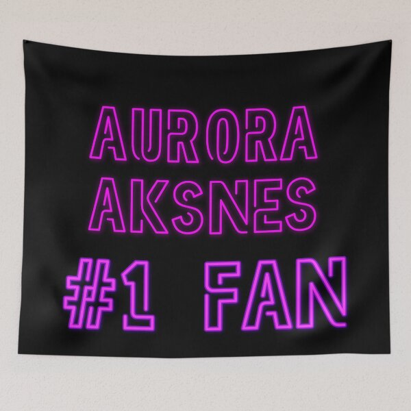Item preview, Aurora Aksnes #1 fan designed and sold by 2Girls1Shirt.