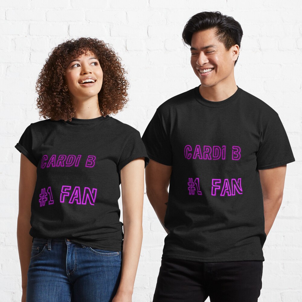 Cardi B # 1 Fan Classic T-Shirt