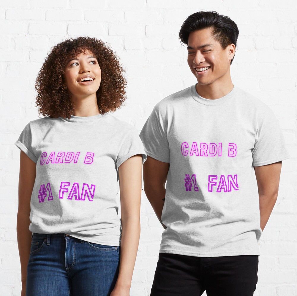 Cardi B # 1 Fan Classic T-Shirt