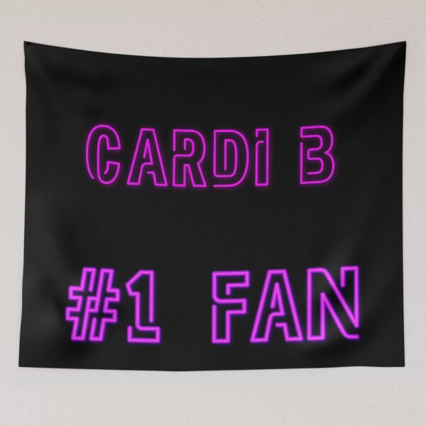Item preview, Cardi B #1 fan designed and sold by 2Girls1Shirt.