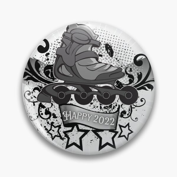 Item preview, Happy 2022 Rollerskater designed and sold by Sarashelle.