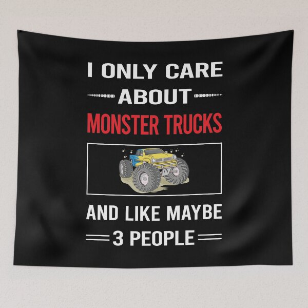 Item preview, Funny 3 People Monster Truck Trucks designed and sold by DougPoulos.