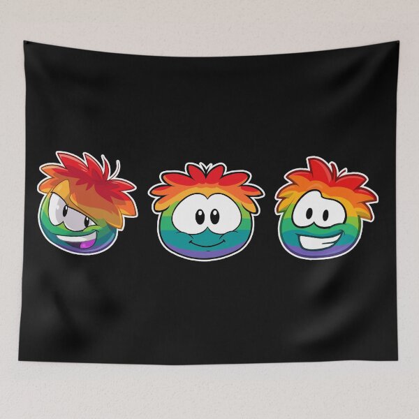 Item preview, Rainbow Puffle designed and sold by DominicDisign.