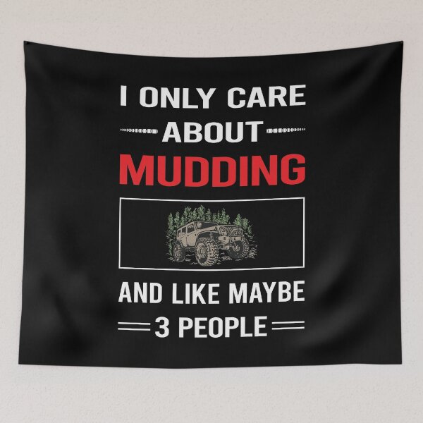 Item preview, Funny 3 People Mudding Mud Bogging designed and sold by DougPoulos.