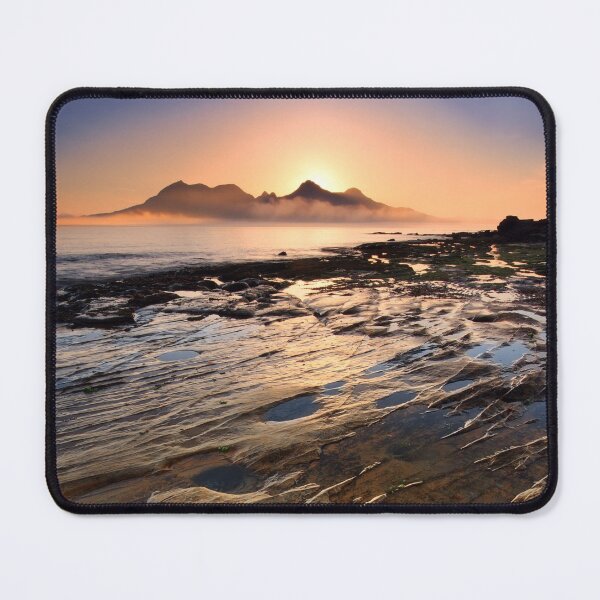 Item preview, Laig Bay Sunset and Mist Isle of Eigg Scotland. designed and sold by PhotosEcosse.