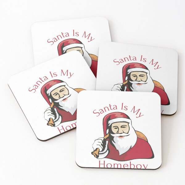 Item preview, Santa Is My Homeboy designed and sold by Snorg  Tees ⭐⭐⭐⭐⭐.