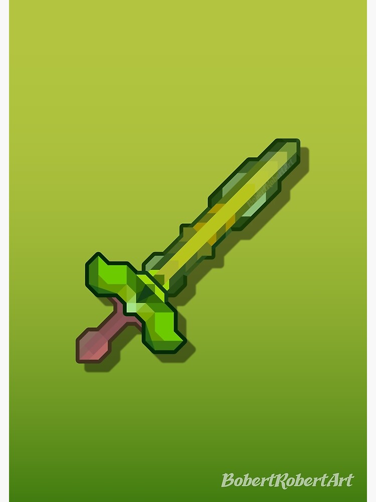 Terraria Muramasa Sword Design Art Board Print for Sale by BobertRobertArt