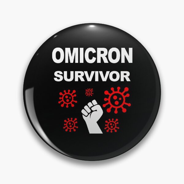 Item preview, Omicron Survivor, Virus Immunity, Immune System, Omicron Immunity, Survived Omicron Virus Variant 2021, Vaccination Complete, Fully Vaccinated, Vaccine Saves Lives, dark designed and sold by Max-Wear.