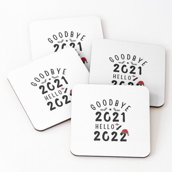 Item preview, Goodbye 2021 Hello 2022 funny Christmas Happy New Year gift for Nurse designed and sold by RmeenaArt.