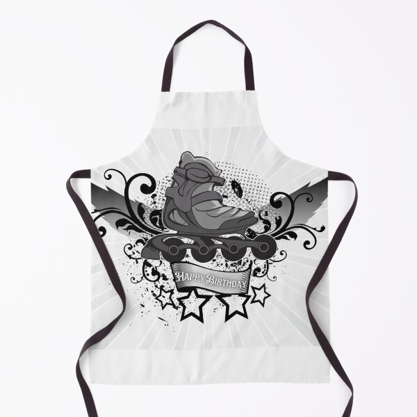 Item preview, happy birthday rollerskater designed and sold by Sarashelle.